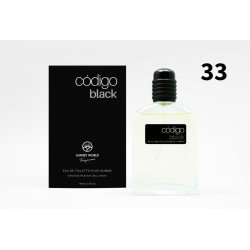 Codigo Black Pour Homme Eau de Toilette Spray 100 ml - Sunsert World Fragances