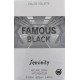 Famous Black Pour Homme Eau De Toilette Spray 100 ML Sensinity 