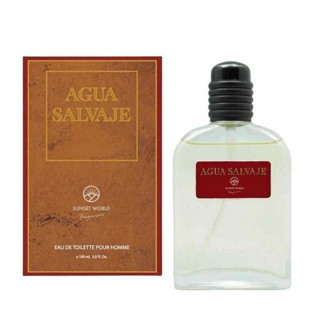 Agua Salvaje Eau De Toilette Pour Homme Spray 100 ML - Sunset World Fragances