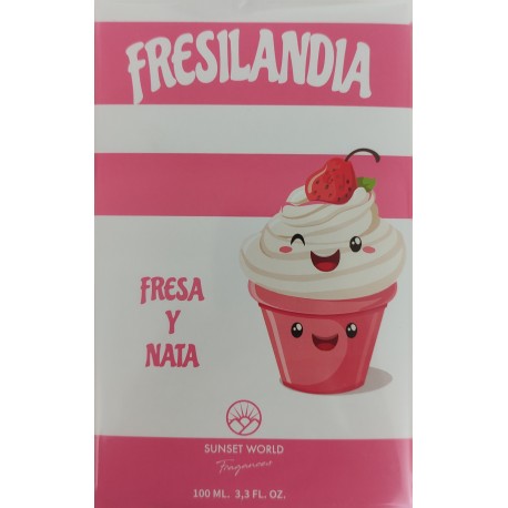 Fresilandia Eau de Toilette Pour Femme Spray de 100 ml - Sunset World Fragances